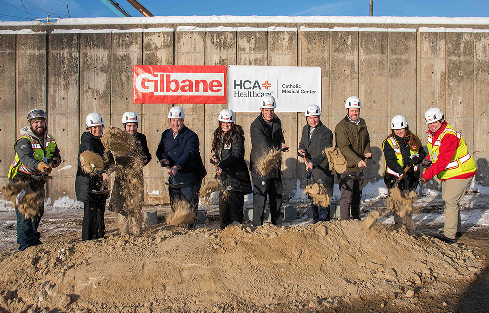 Gilbane Building breaks ground on $43 million central energy plant at Catholic Medical Center